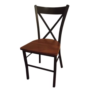 SILLA TORONTO CROSS ASIENTO MADERA