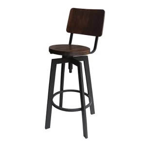 BANCO IRLANDA GIRATORIO ASIENTO MADERA