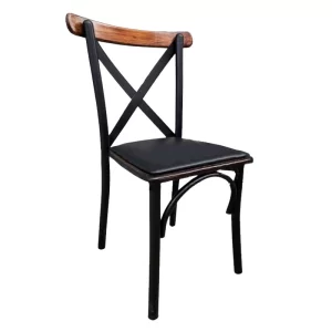 SILLA CROSSBACK A/M CON ASIENTO ACOJINADO
